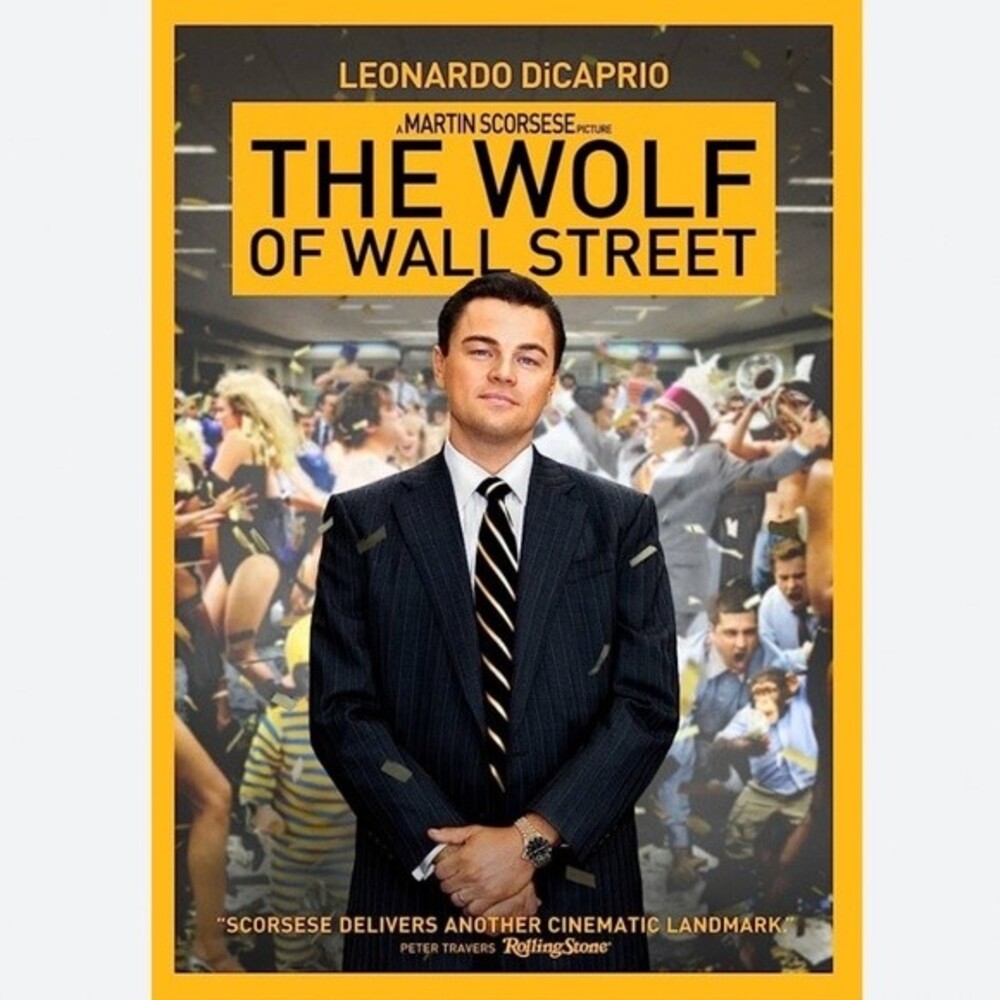 The Wolf of Wall Street DVD Movie Leonardo DiCaprio Martin Scorsese Money Market